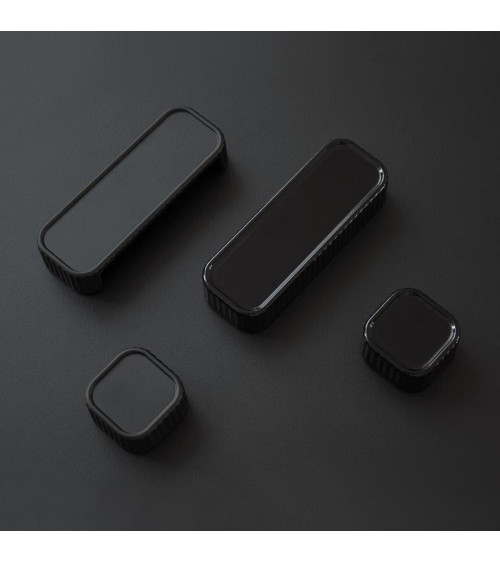 Puxador de móvel preto WEGA puxador design