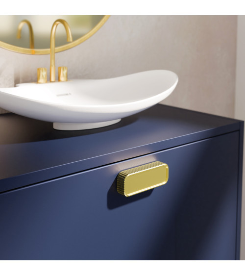 Puxador de móvel dourado mate WEGA puxador design