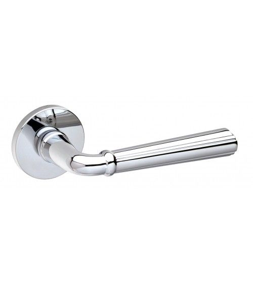 Puxador de porta cromado polido CASCADA puxador design