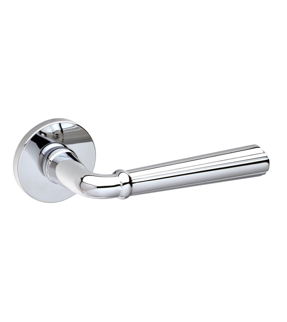 Puxador de porta cromado polido CASCADA puxador design