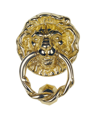 Aldrava de porta LION em latão titânio PVD EUROWALE