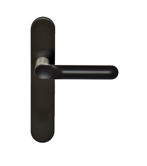 Puxador Bhoot preto em placa cega EUROWALE