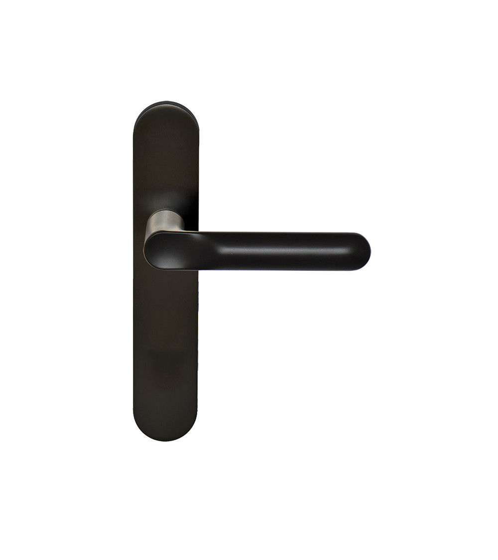 Puxador Bhoot preto em placa cega EUROWALE