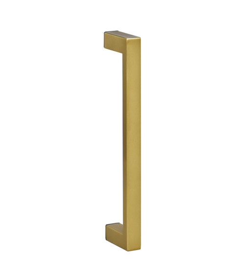 Puxador de porta simples Yquem Ouro Acetinado PVD EUROWALE