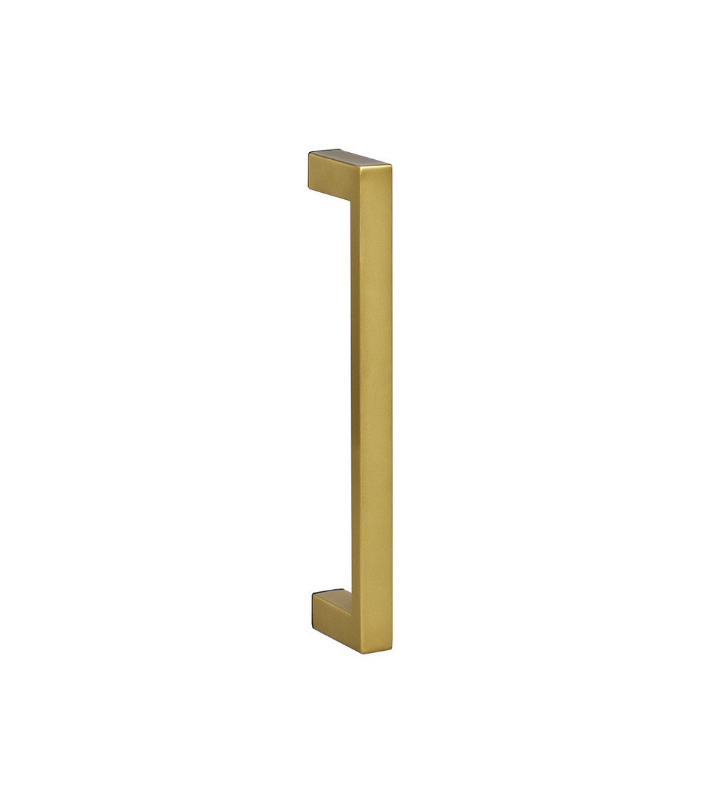 Puxador de porta simples Yquem Ouro Acetinado PVD EUROWALE