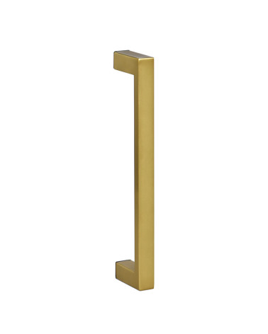 Puxador de porta simples Yquem Ouro Acetinado PVD EUROWALE