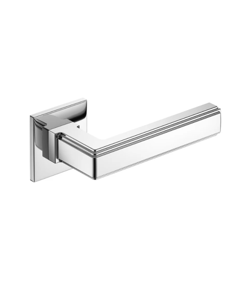 Puxador de porta Royal Slim cor cromado polido