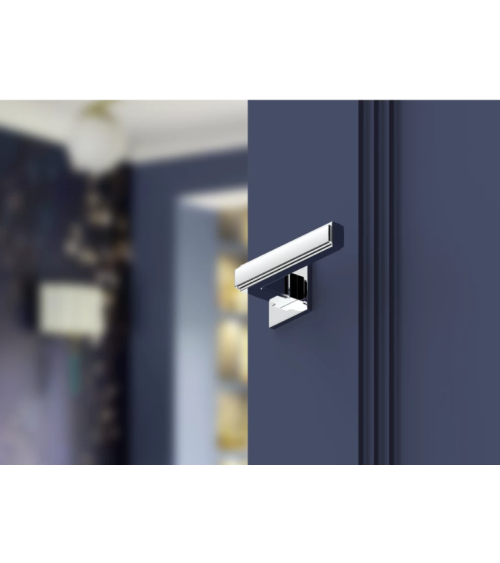 Puxador de porta Royal Slim cor cromado polido