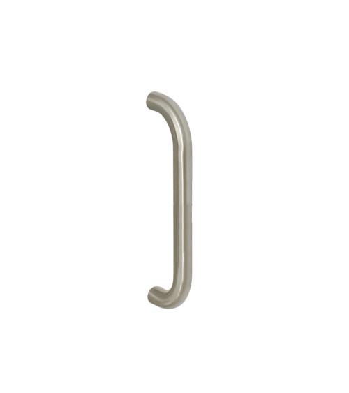 Puxador de porta simples Bordeaux curvado inox D19 ea200 EUROWALE
