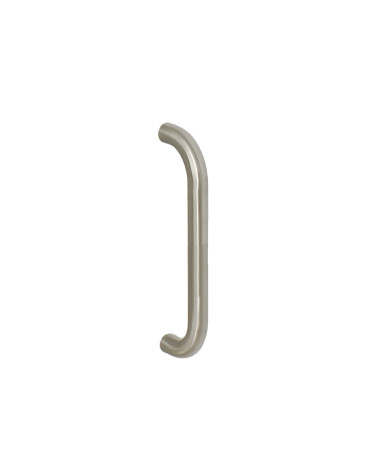 Puxador de porta simples Bordeaux curvado inox D19 ea200 EUROWALE