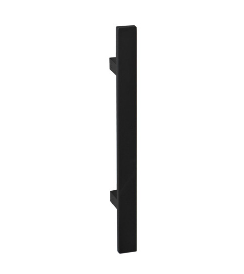 Puxador Retangular em T preto simples EUROWALE