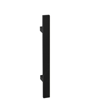 Puxador Retangular em T preto simples EUROWALE