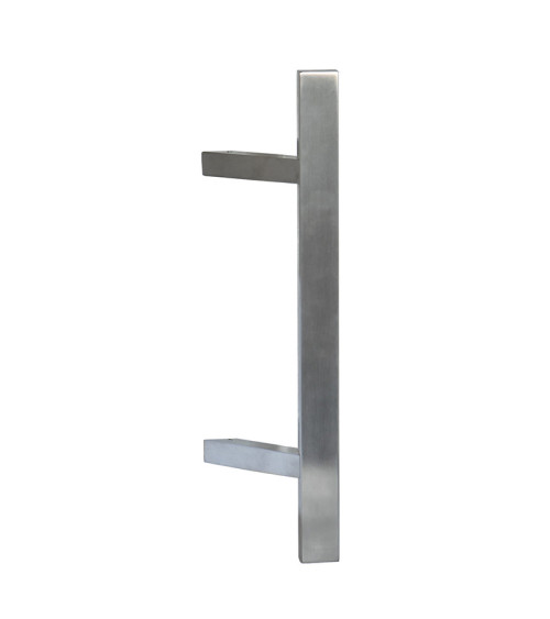 Puxador desviado Retangular em T inox simples EUROWALE