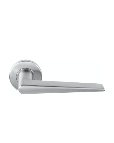 Puxador de porta Formani LB21h cor inox acetinado