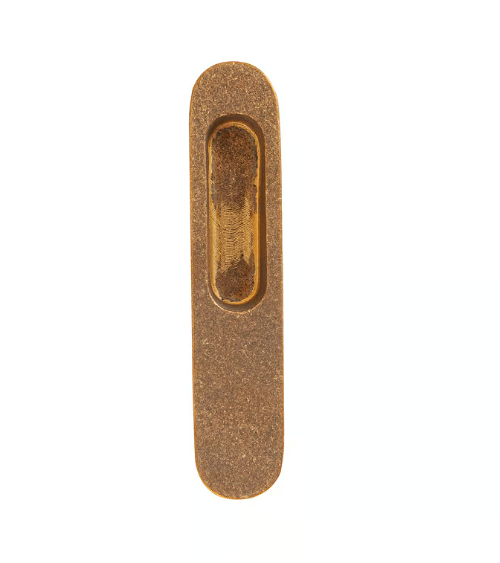 Peça da puxador de porta PSLD FERRO ENVELHECIDO - BRONZE BRUTO