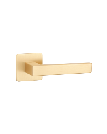 Puxador de porta acabamento dourado mate KVADRAT 1760 puxador design