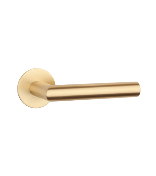 Puxador de porta ouro mate OVAL 1750 puxador design