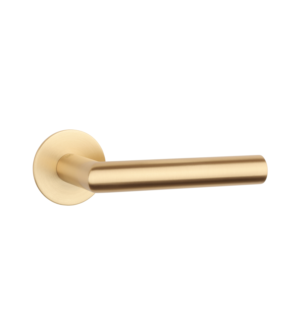 Puxador de porta ouro mate OVAL 1750 puxador design
