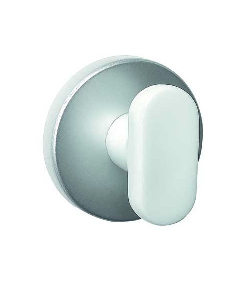 Puxador de porta em porcelana branca Merigous Delo Lido Cannelé - puxador design