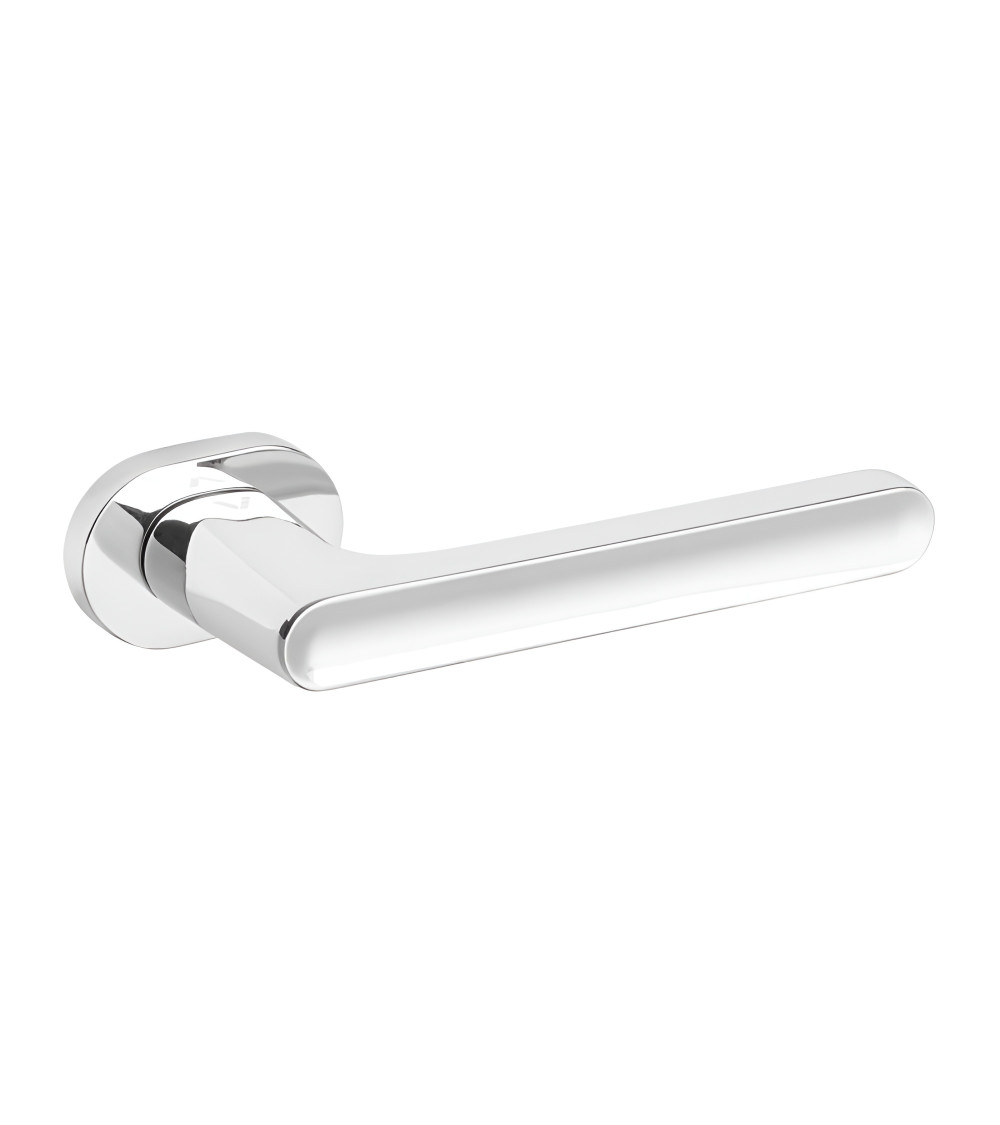 Puxador de porta cromado brilhante JACOB design