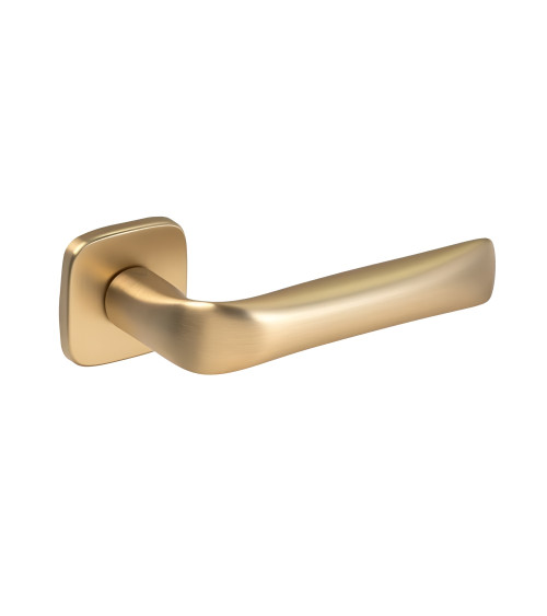 Puxador de porta FOLD design ouro acetinado