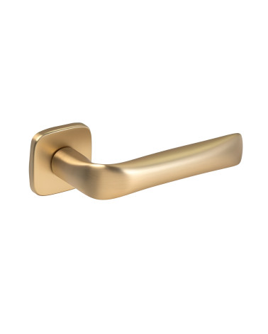 Puxador de porta FOLD design ouro acetinado