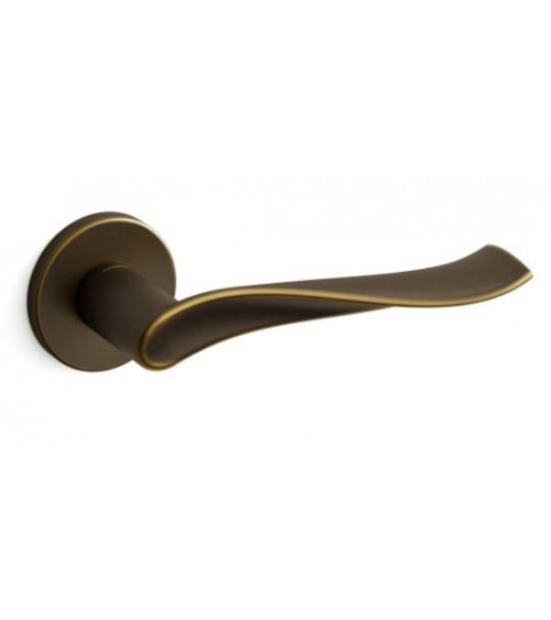 Puxador de porta bronze imperial Mandelli Spin puxador design
