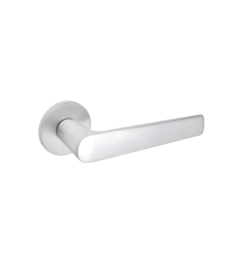 Puxador de porta cromado acetinado MILA puxador design