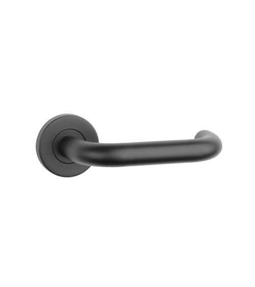 Puxadores de porta cor preto OVAL 1704