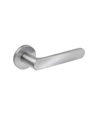 Puxador de porta cromado acetinado RITA puxador design