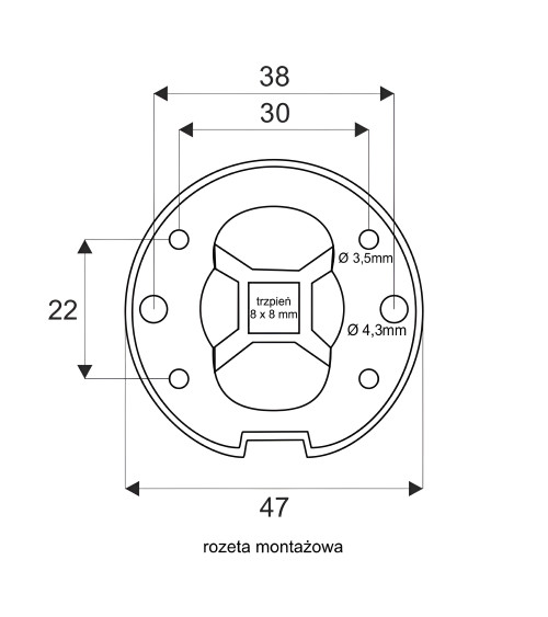 Puxador de porta dourado polido FRESSIA puxador design