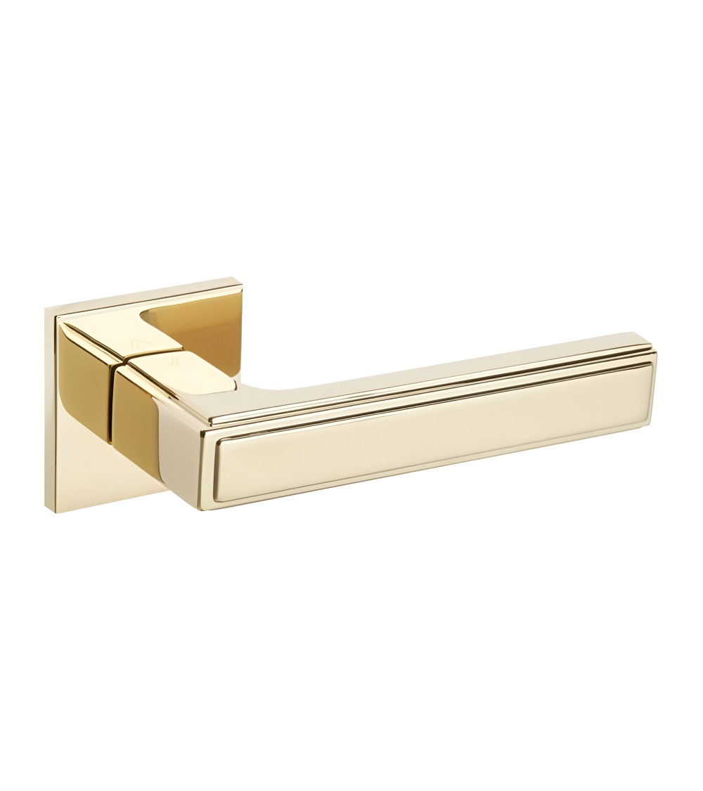 Puxador de porta dourado polido FRESSIA puxador design