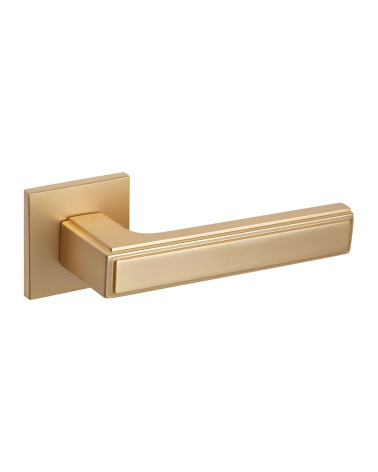 Puxador de porta ouro acetinado FRESSIA puxador design