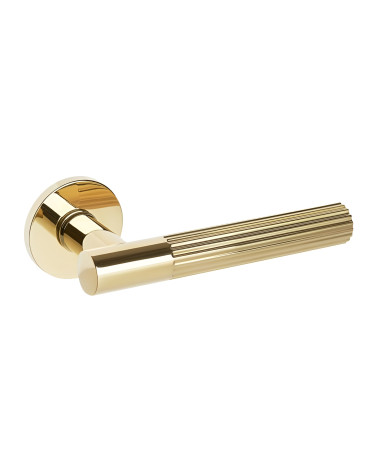 Puxador de porta ouro polido LIVIA design
