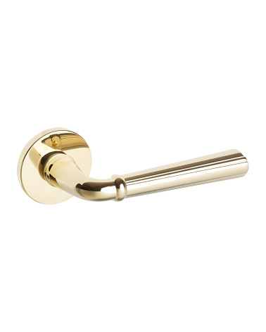 Puxador de porta ouro polido CASCADA design