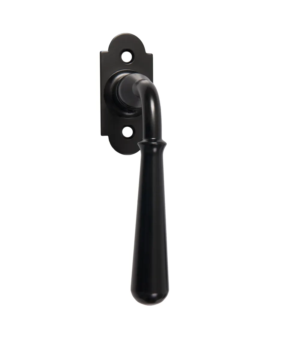 Puxador de janela retro preto mate – Coleção Hinon