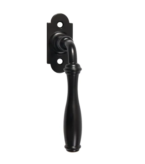 Puxador de janela retro preto mate – Coleção Margarida