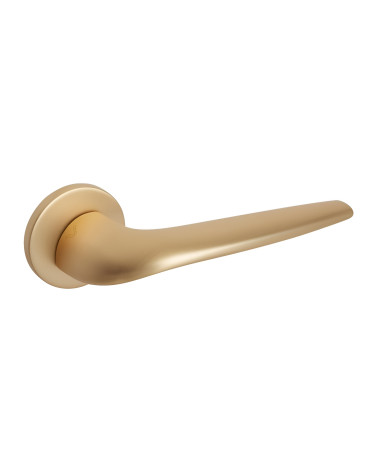 Puxador de porta ouro acetinado JULIA puxador design