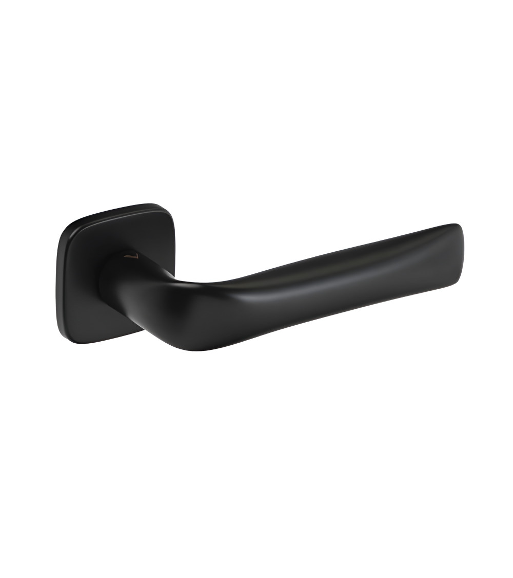 Puxador de porta acabamento preto FOLD