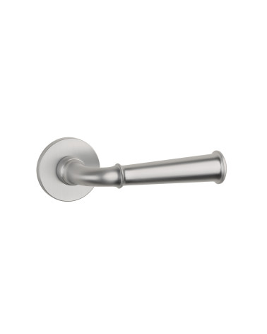 Puxador de porta cromado acetinado IBRA puxador design