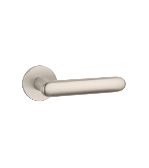 Puxador de porta níquel acetinado LARKA design