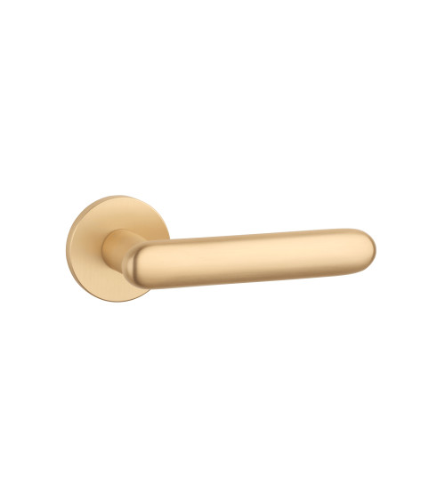 Puxador de porta ouro mate LARKA design