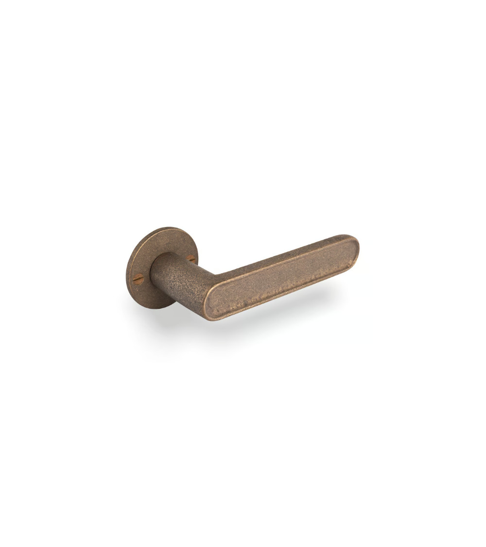 PAR DE PUXADORES PH "CAST" /50F BRONZE BRUTO