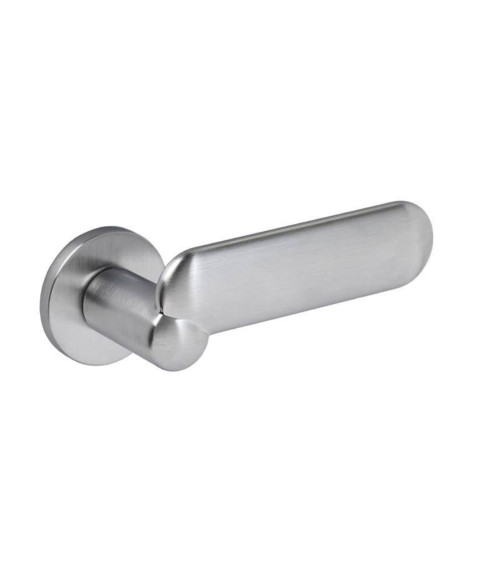 Puxador de porta cromado acetinado KELEDRES puxador design