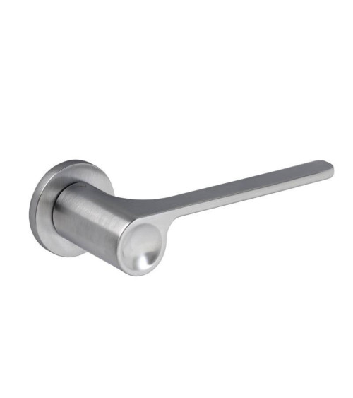 Puxador de porta minimalista em zamak PLANO redondo puxador design