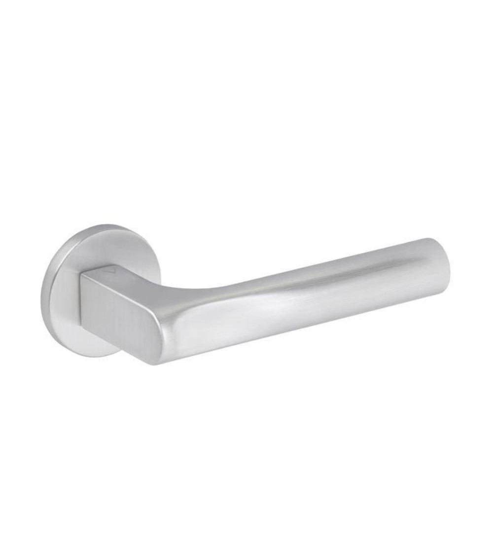 Puxador de porta cromado acetinado TACTUS puxador design