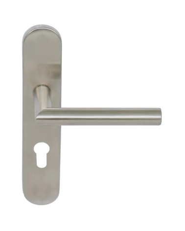 Puxador sobre placa inox 316 Altesse – Resistente exterior & beira-mar | MillaPoignees