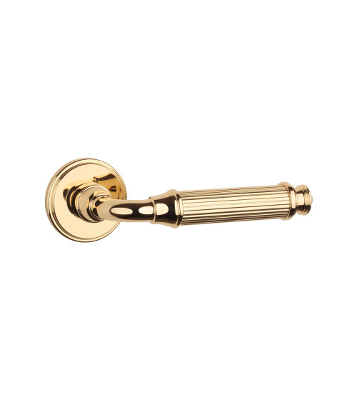 Puxador de porta dourado polido NIGELLA design