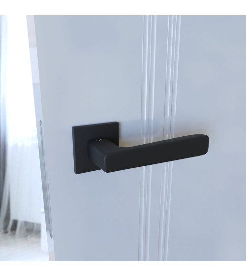Puxador de porta preto PARMA design