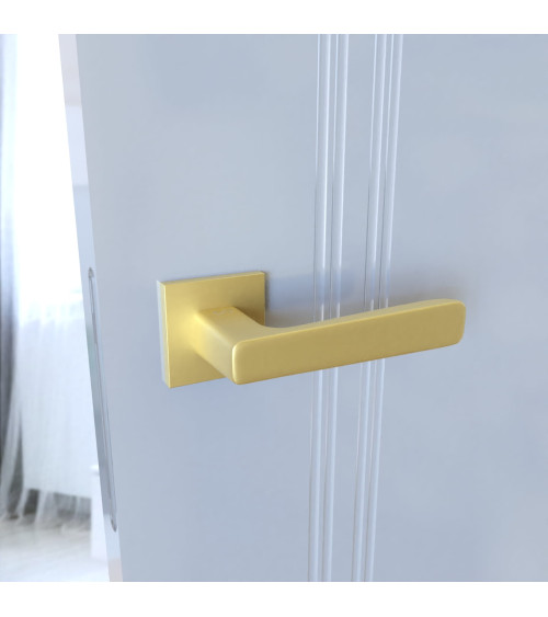 Puxador de porta ouro mate PARMA design
